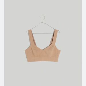 Madewell Sweetheart-Neck Bralette Top